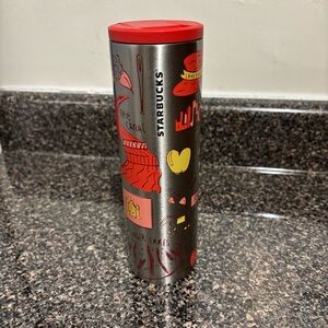COPY - Starbucks NY State 16Oz Stainless Steel Tumbler